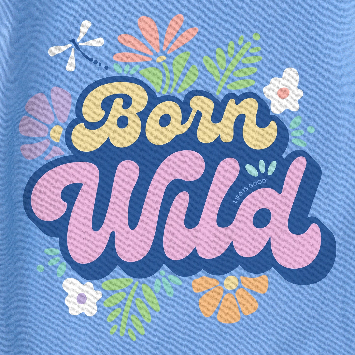 Women's Born Wild Short Sleeve Crusher Boxy Tee