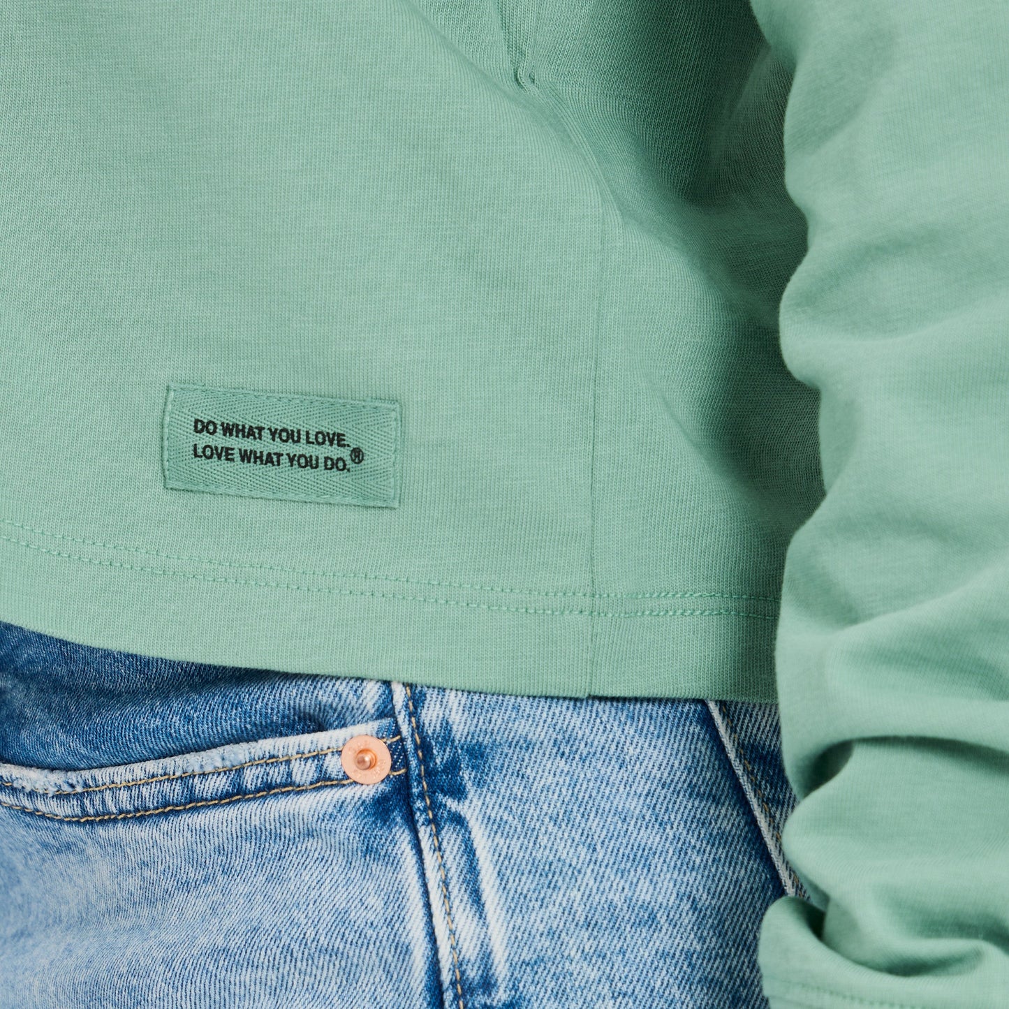 Women's Solid Crusher Boxy Henley