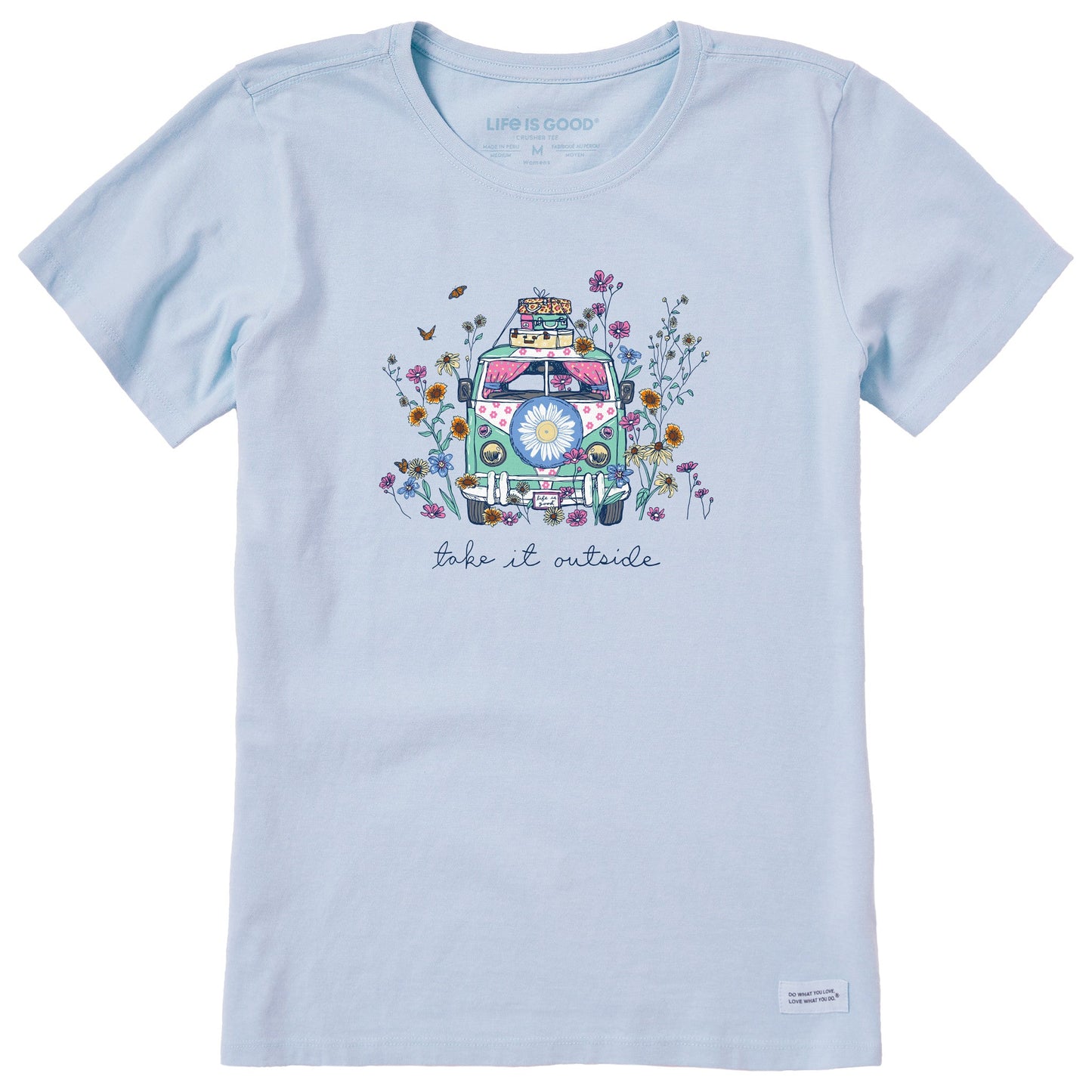 Women's Take It Outside Wildflower Van Short Sleeve Tee