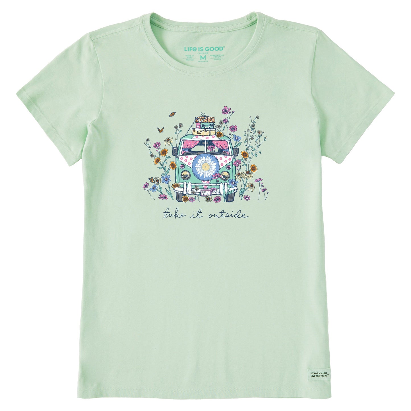 Women's Take It Outside Wildflower Van Short Sleeve Tee