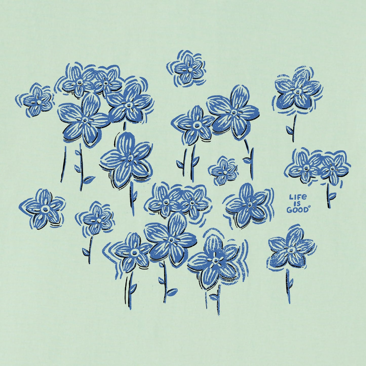 Women's Forget Me Nots Short Sleeve Tee