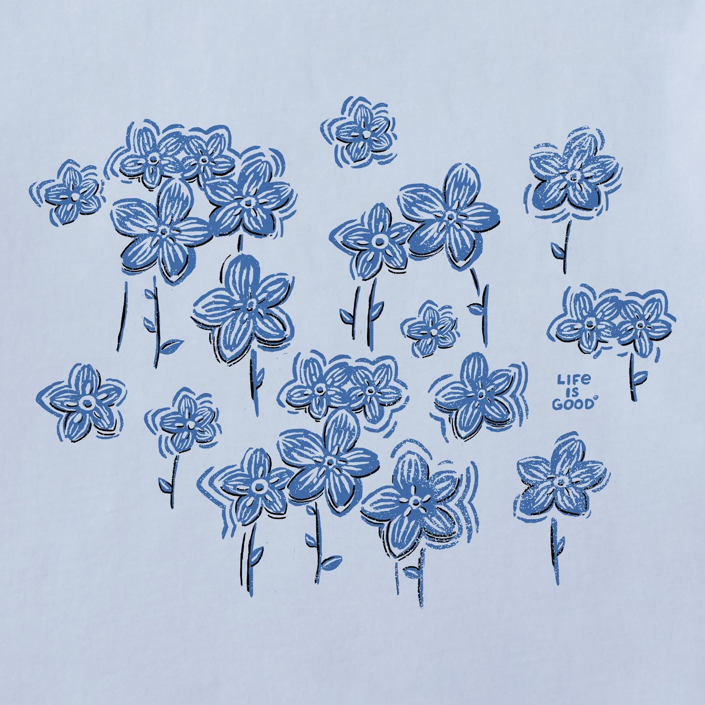 Women's Forget Me Nots Short Sleeve Tee