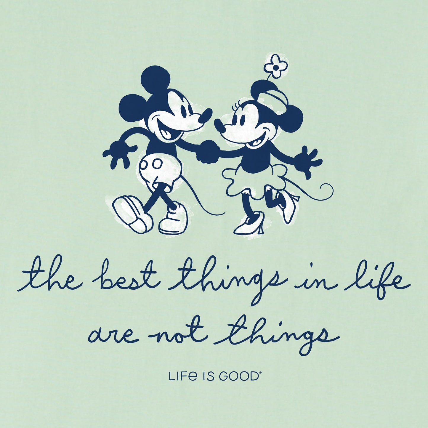 Women's Willie Best Things in Life Short Sleeve Crusher Vee