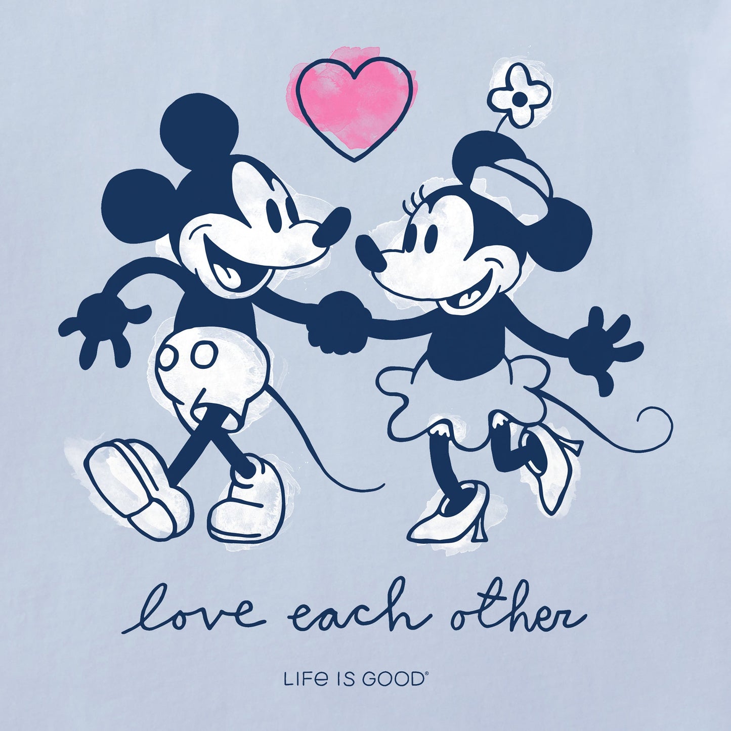 Women's Willie Love Each Other Short Sleeve Vee