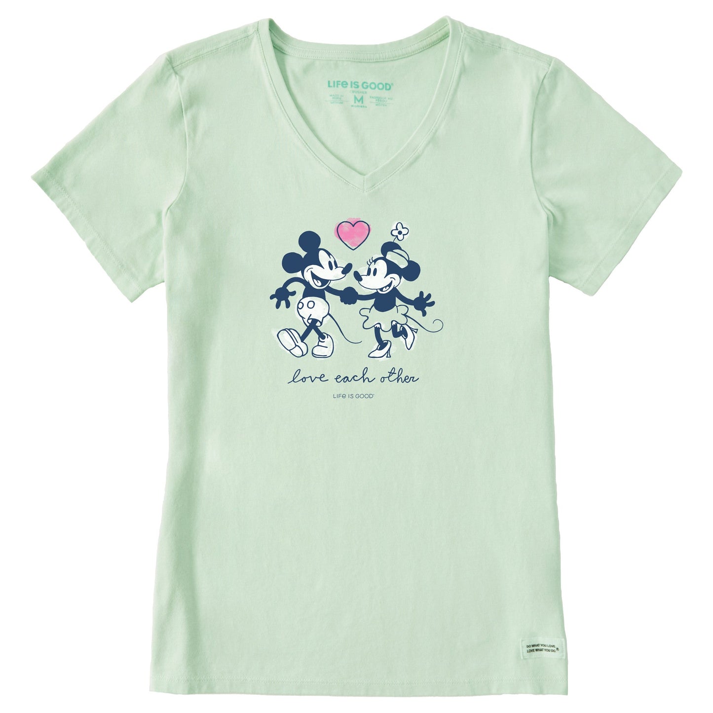 Women's Willie Love Each Other Short Sleeve Vee