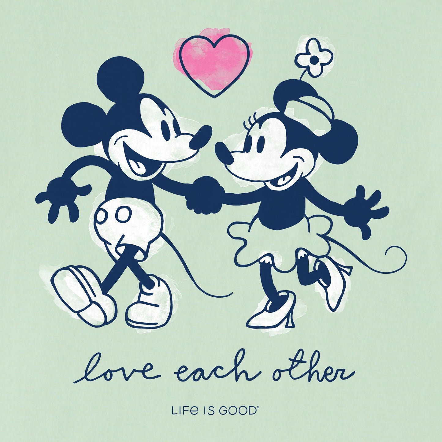 Women's Willie Love Each Other Short Sleeve Vee