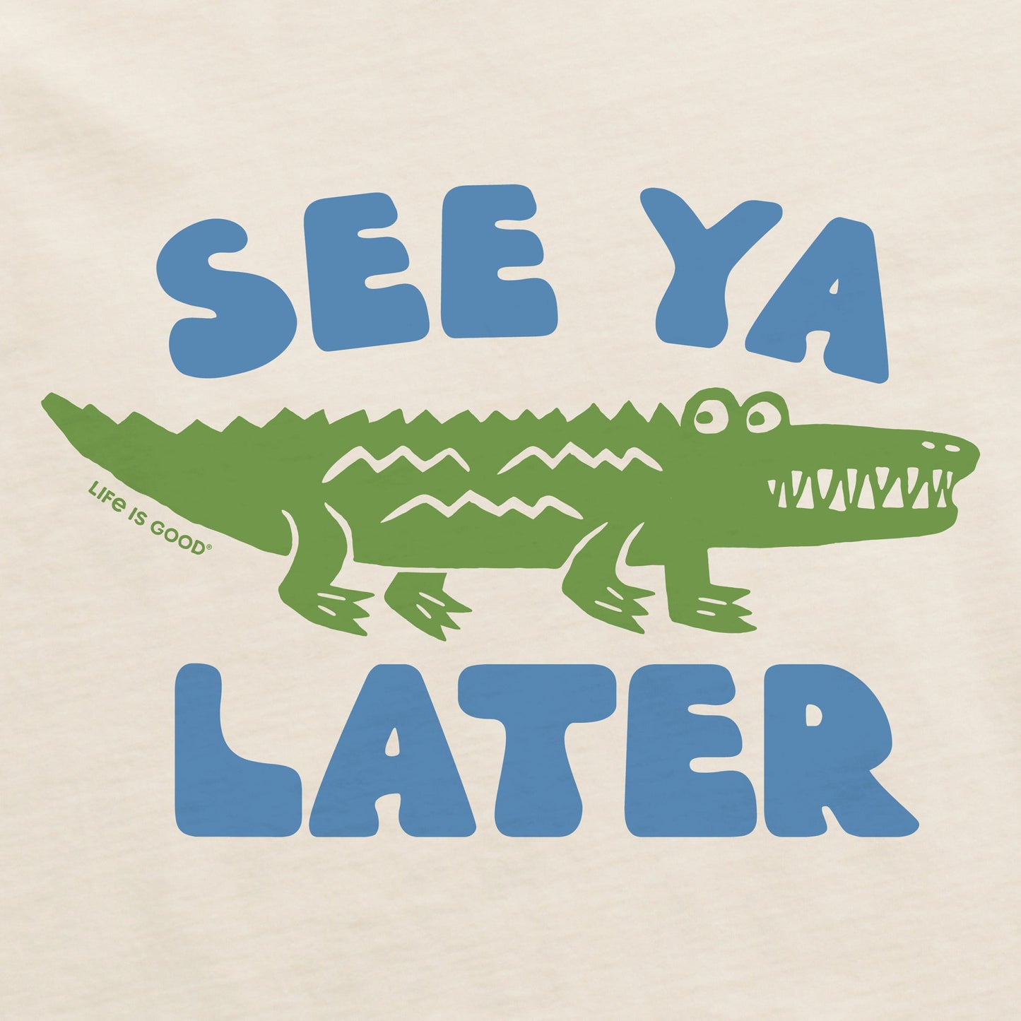 Women's See Ya Later Alligator Short Sleeve Crusher Boxy Tee