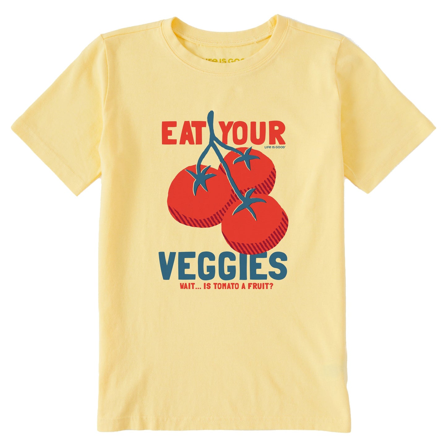 Kids Eat Your Veggies Short Sleeve Crusher Tee
