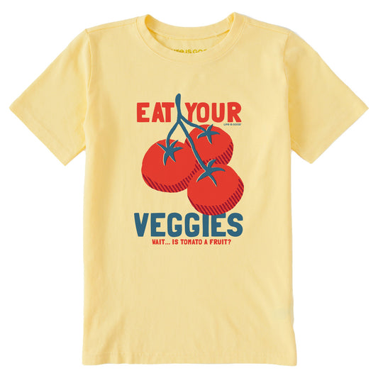 Kids Eat Your Veggies Short Sleeve Crusher Tee