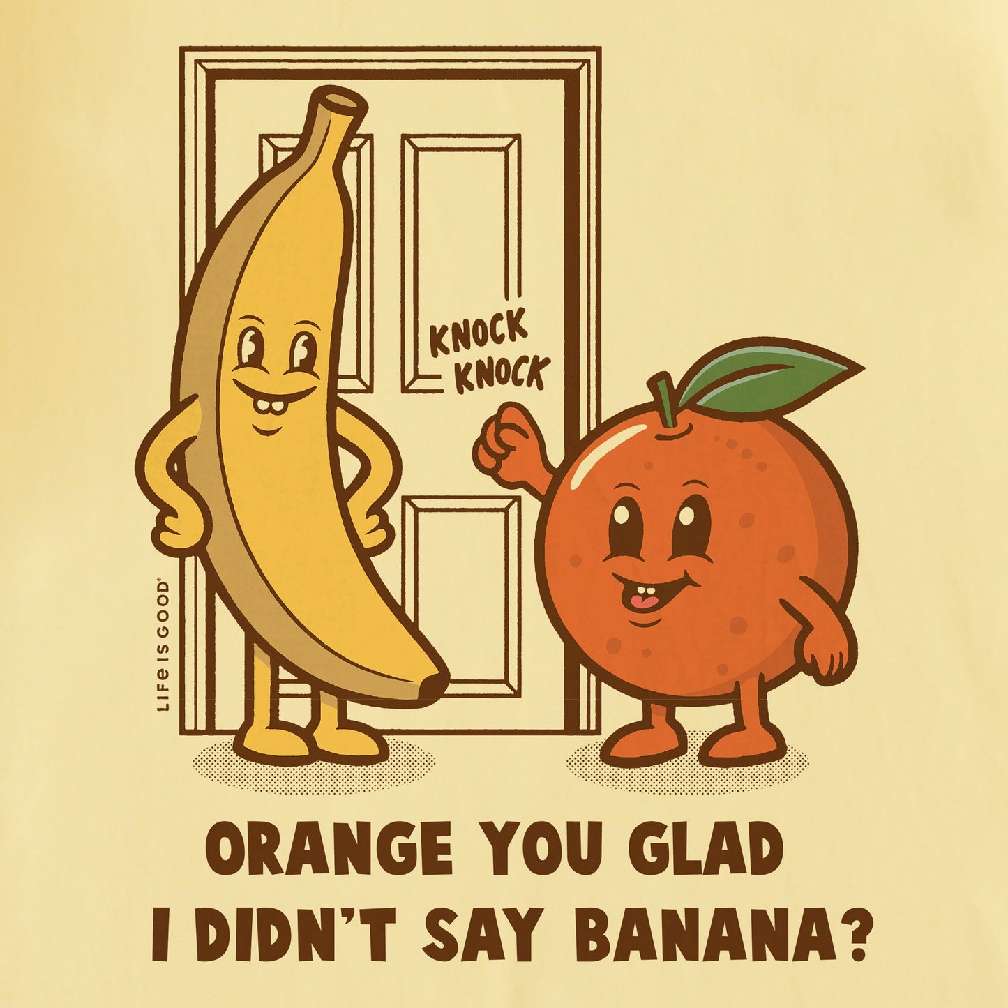 Kids Orange You Glad Short Sleeve Crusher Tee