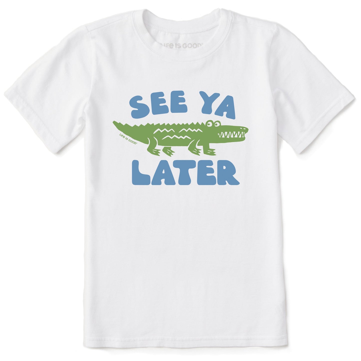 Kids See Ya Later Alligator Short Sleeve Crusher Tee