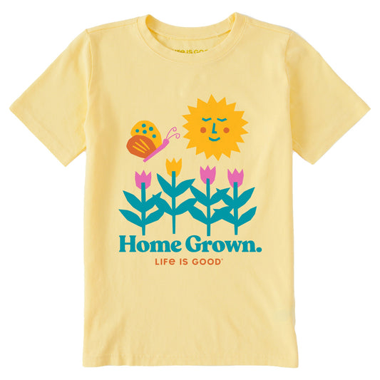 Kids Home Grown Garden Short Sleeve Crusher Tee