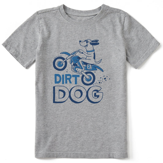 Kids Dirt Dog Short Sleeve Crusher Tee