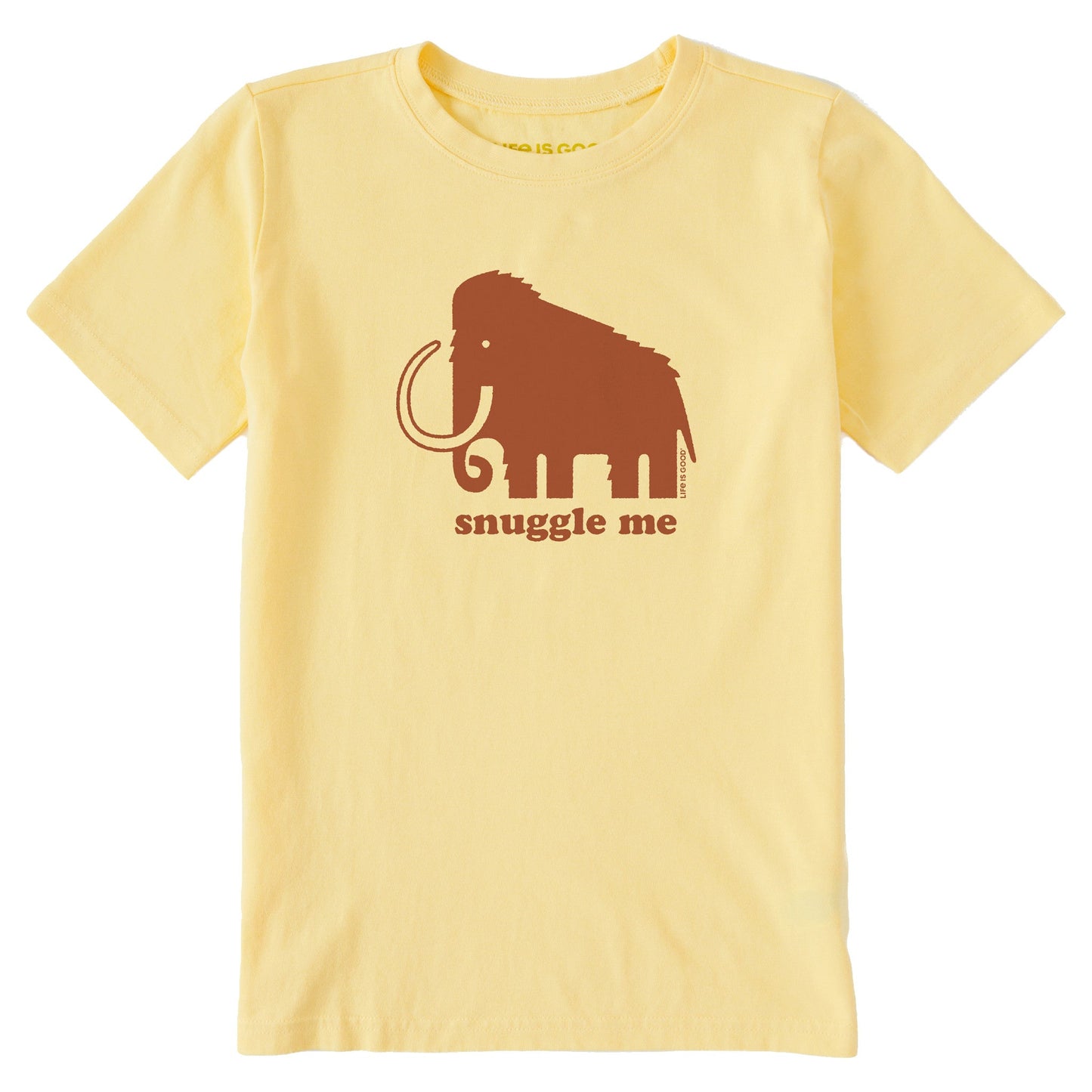 Kids Snuggle Me Mammoth Short Sleeve Crusher Tee