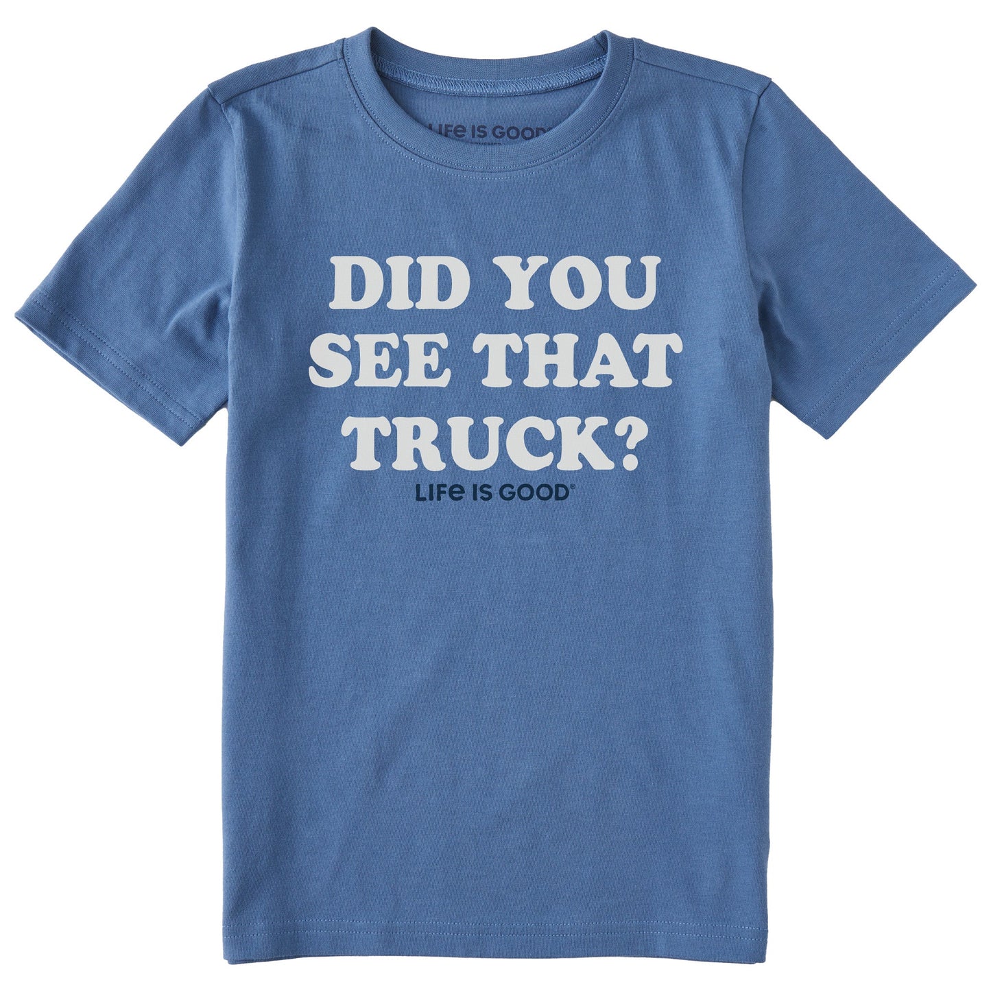 Kids Did You See that Truck Short Sleeve Crusher Tee
