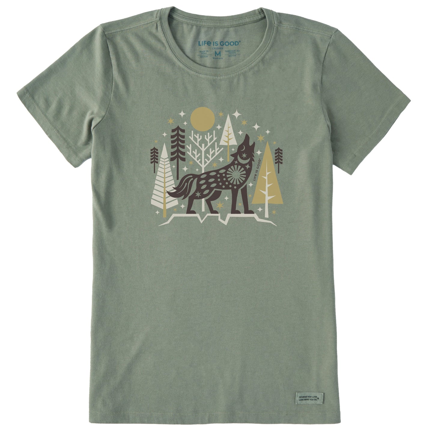 Women's Winter Wolf Short Sleeve Crusher Tee