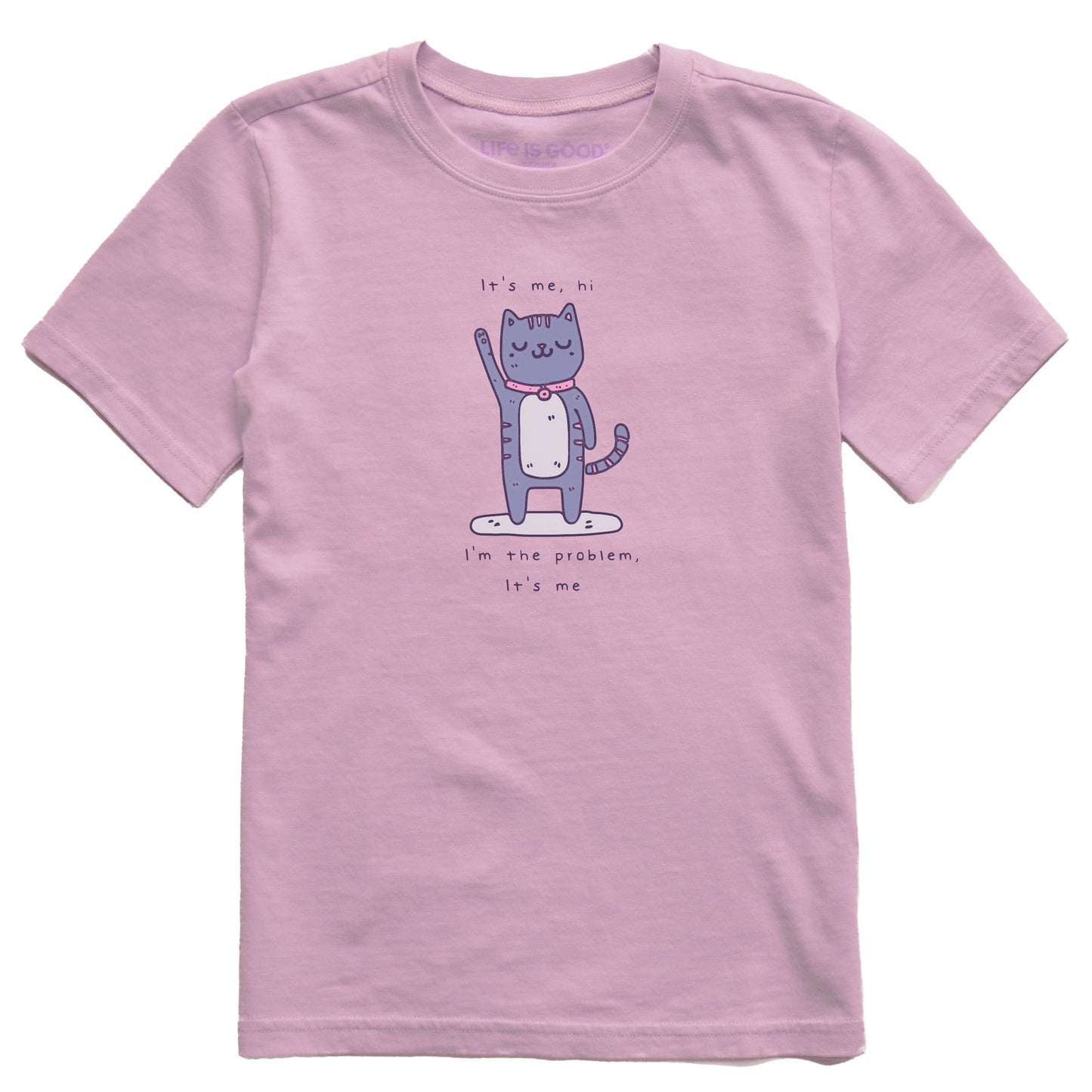 Kids Cat I'm the Problem Short Sleeve Crusher Tee