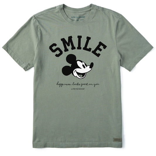 Men's Steamboat Willie Smile Short Sleeve Tee