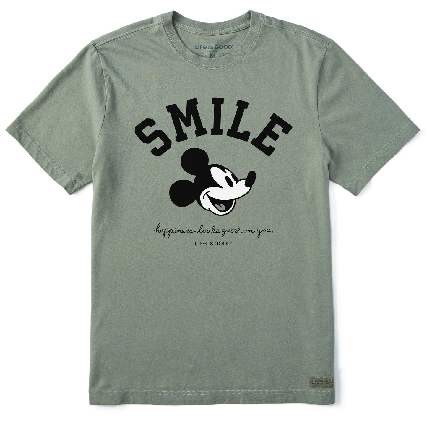 Men's Steamboat Willie Smile Short Sleeve Tee