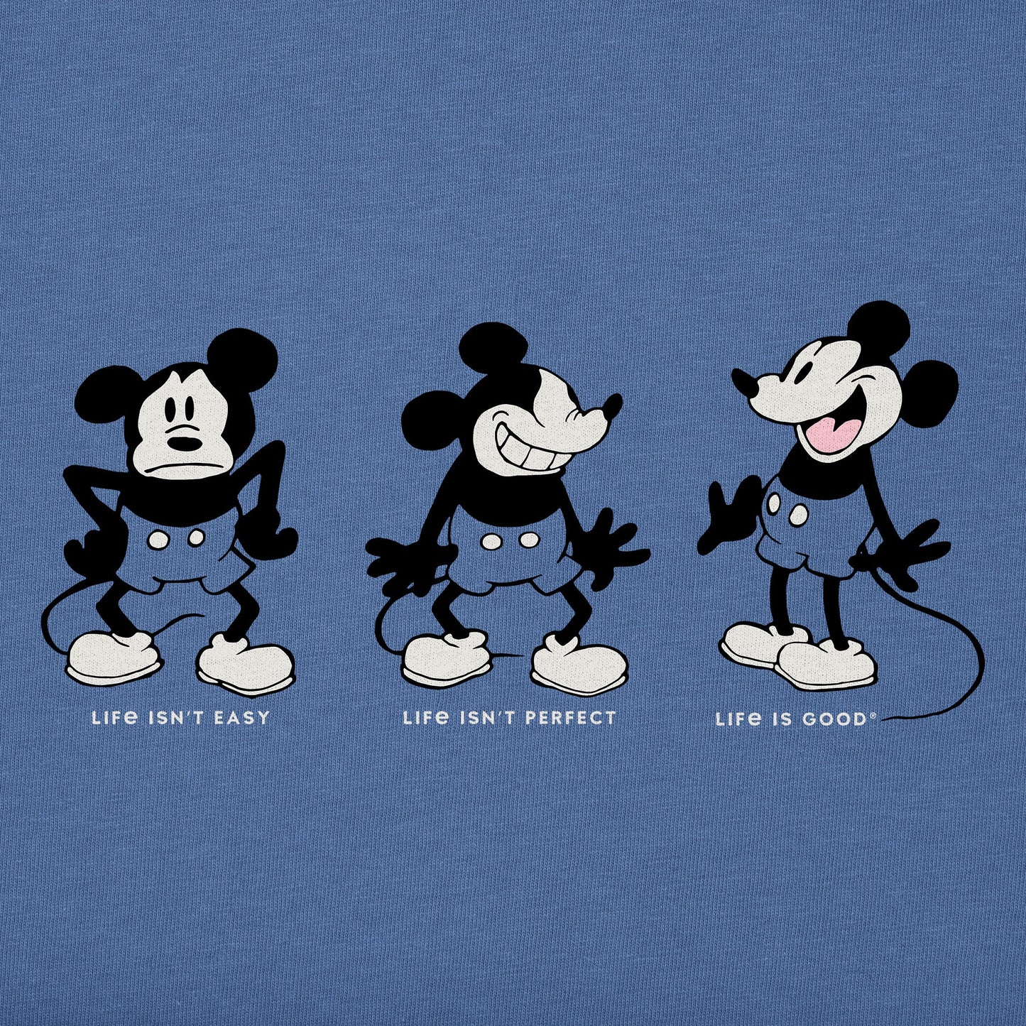 Men's Steamboat Willie Life isn't Easy Short Sleeve Tee