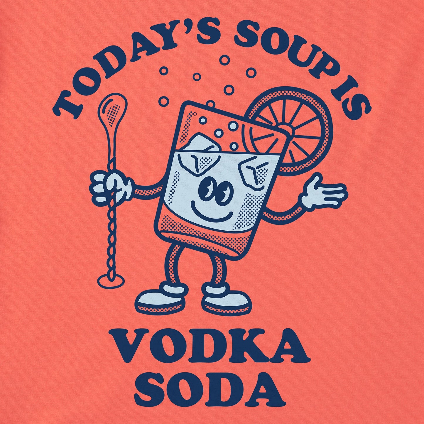 Women's Vodka Soup Short Sleeve Crusher Boxy Tee