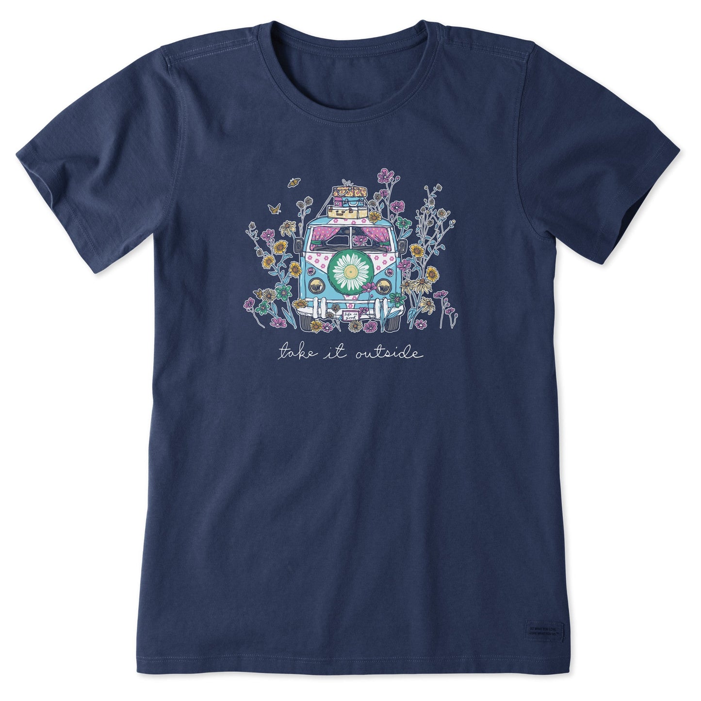 Women's Take It Outside Wildflower Van Short Sleeve Tee