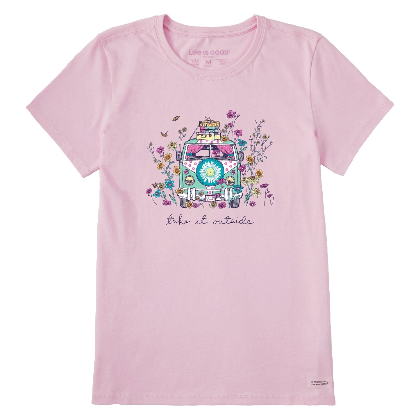 Women's Take It Outside Wildflower Van Short Sleeve Tee