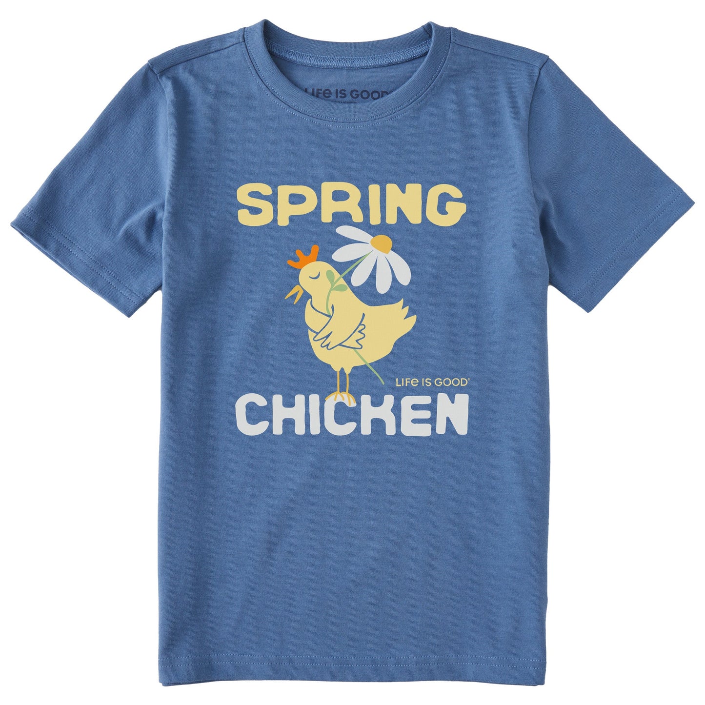 Kids Spring Chicken Short Sleeve Crusher Tee