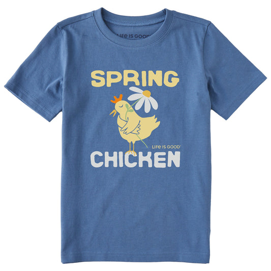 Kids Spring Chicken Short Sleeve Crusher Tee