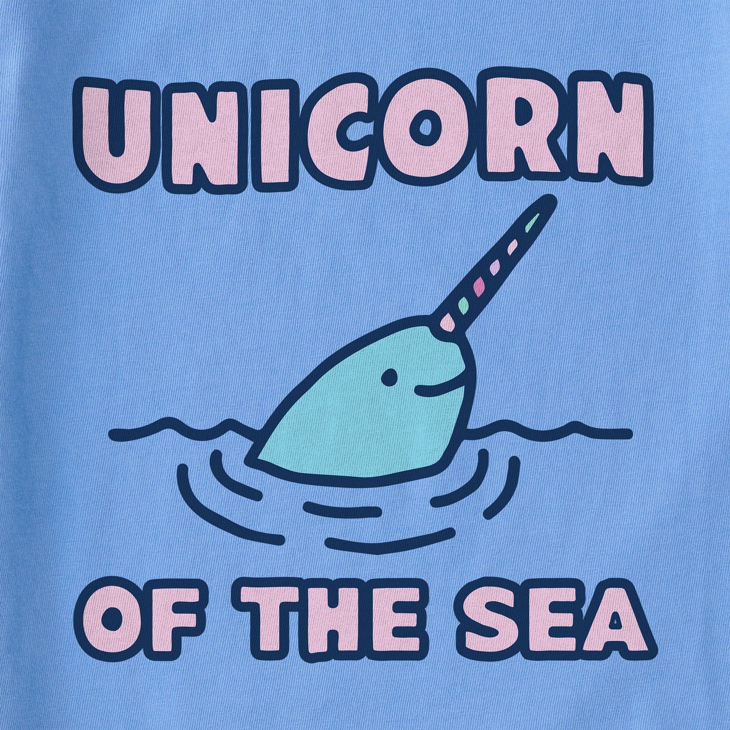 Kids Unicorn of the Sea Short Sleeve Crusher Tee