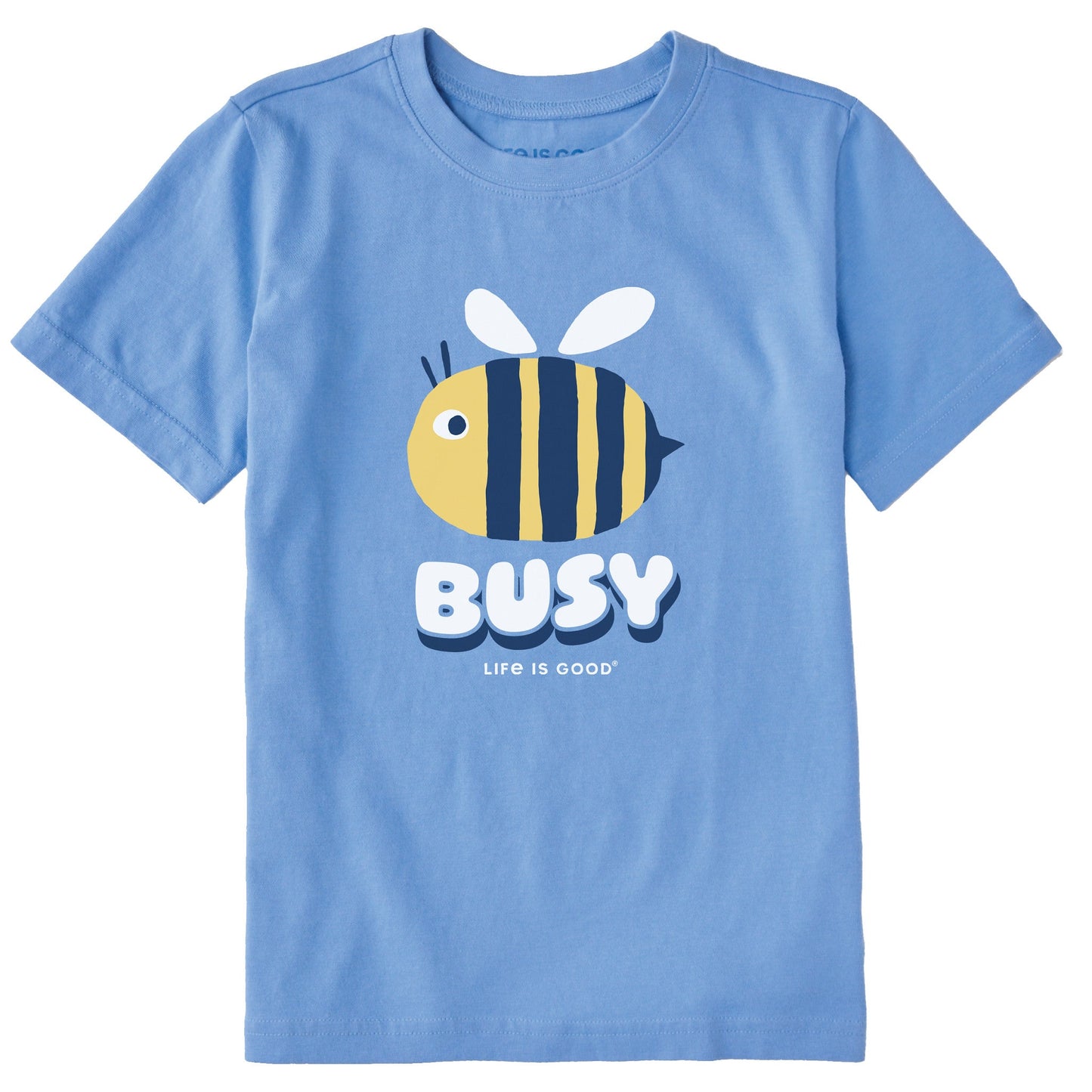 Kids Busy Bee Short Sleeve Crusher Tee