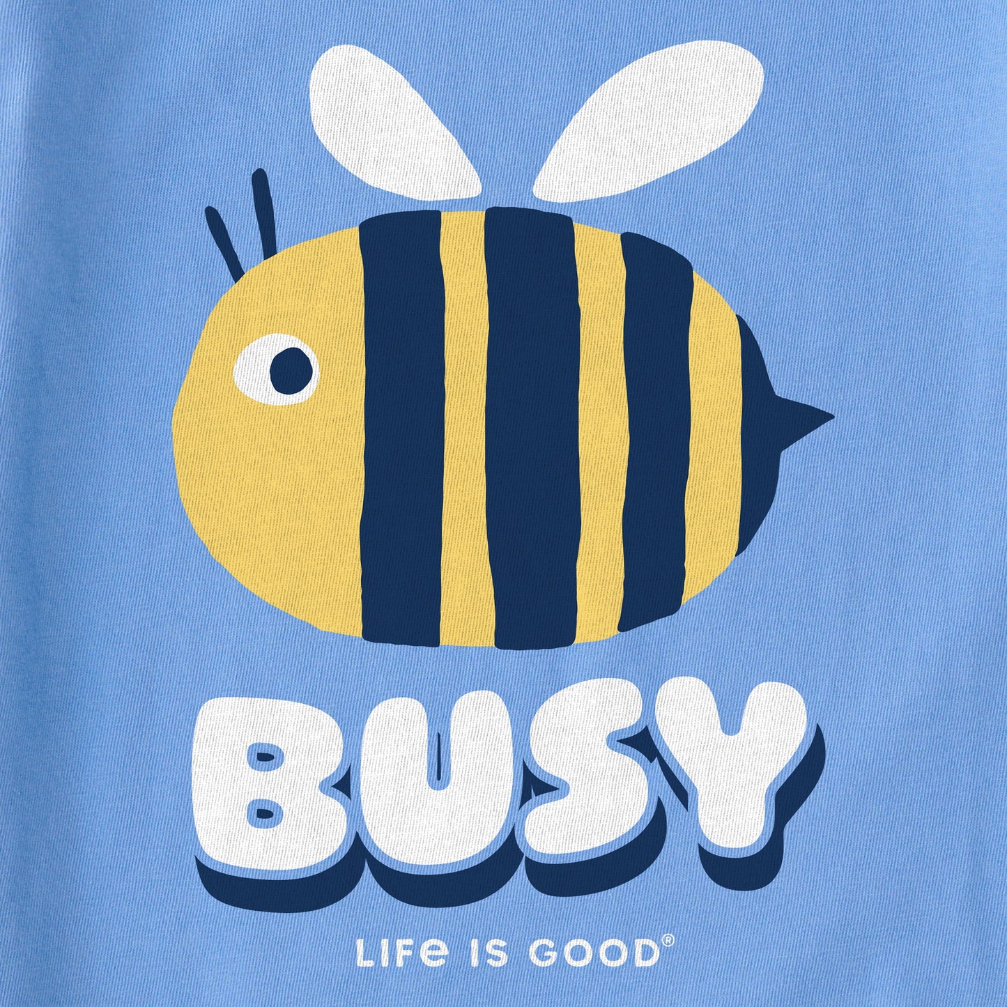 Kids Busy Bee Short Sleeve Crusher Tee