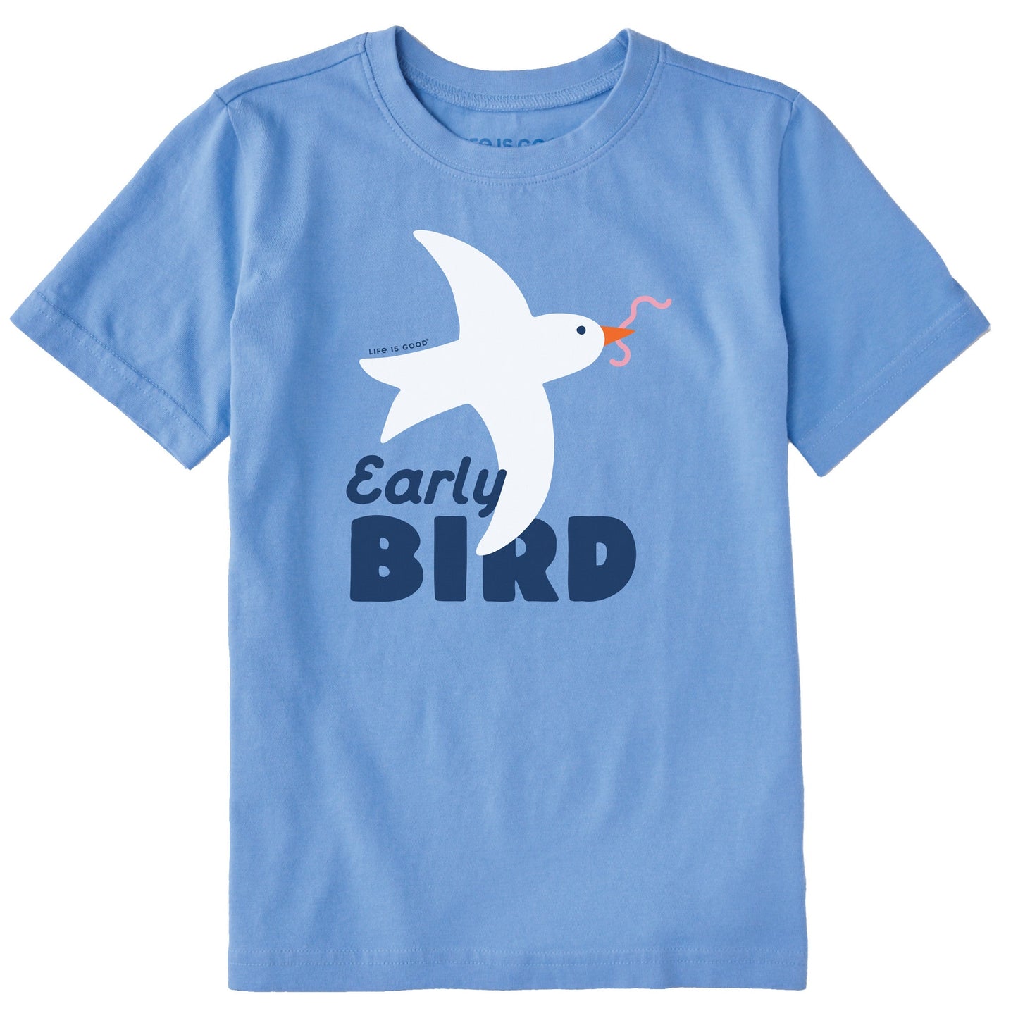 Kids Early Bird Short Sleeve Crusher Tee