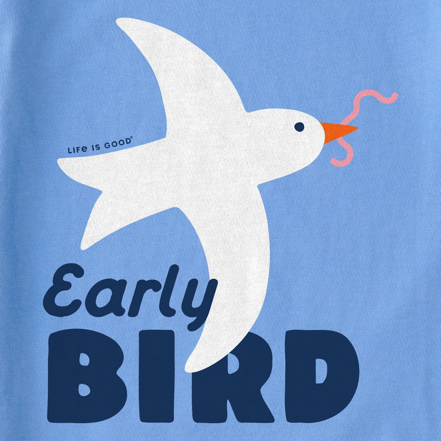 Kids Early Bird Short Sleeve Crusher Tee