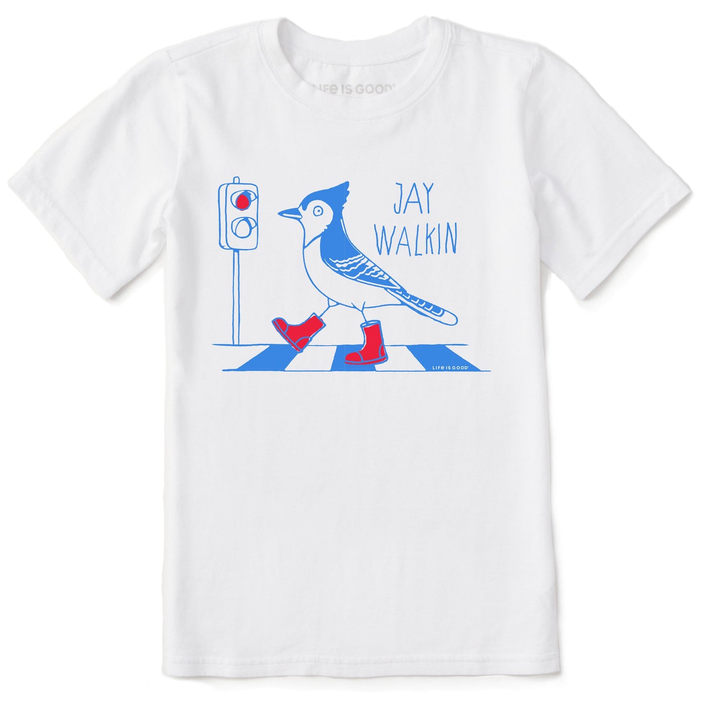 Kids Jay Walking Short Sleeve Crusher Tee