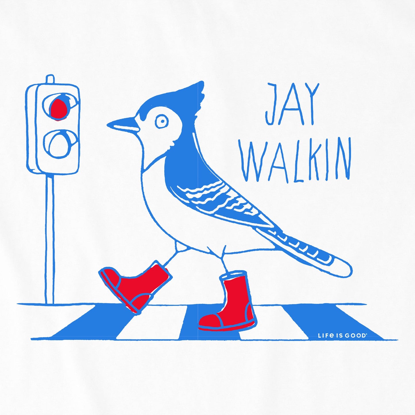 Kids Jay Walking Short Sleeve Crusher Tee