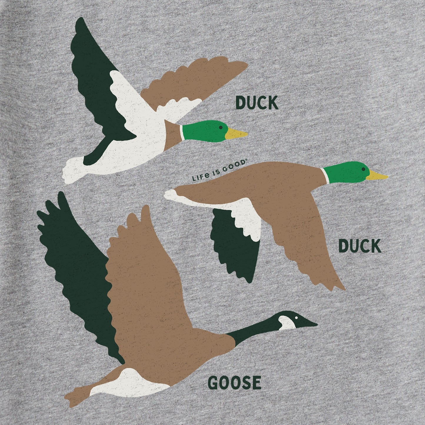 Kids Duck Duck Goose Short Sleeve Crusher Tee