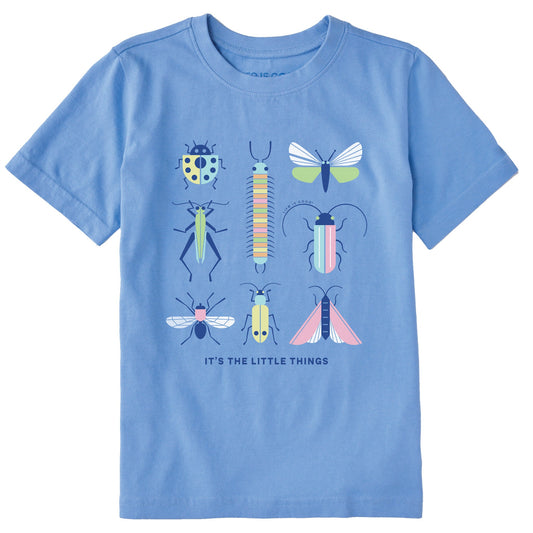 Kids It's the Little Things Bugs Short Sleeve Crusher Tee