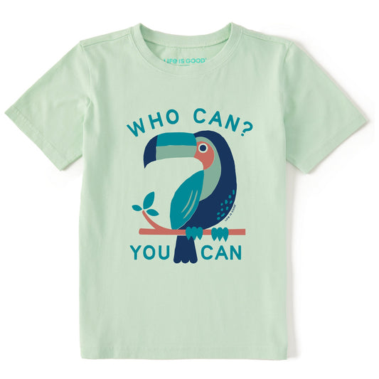 Kids Crafty Toucan Short Sleeve Crusher Tee