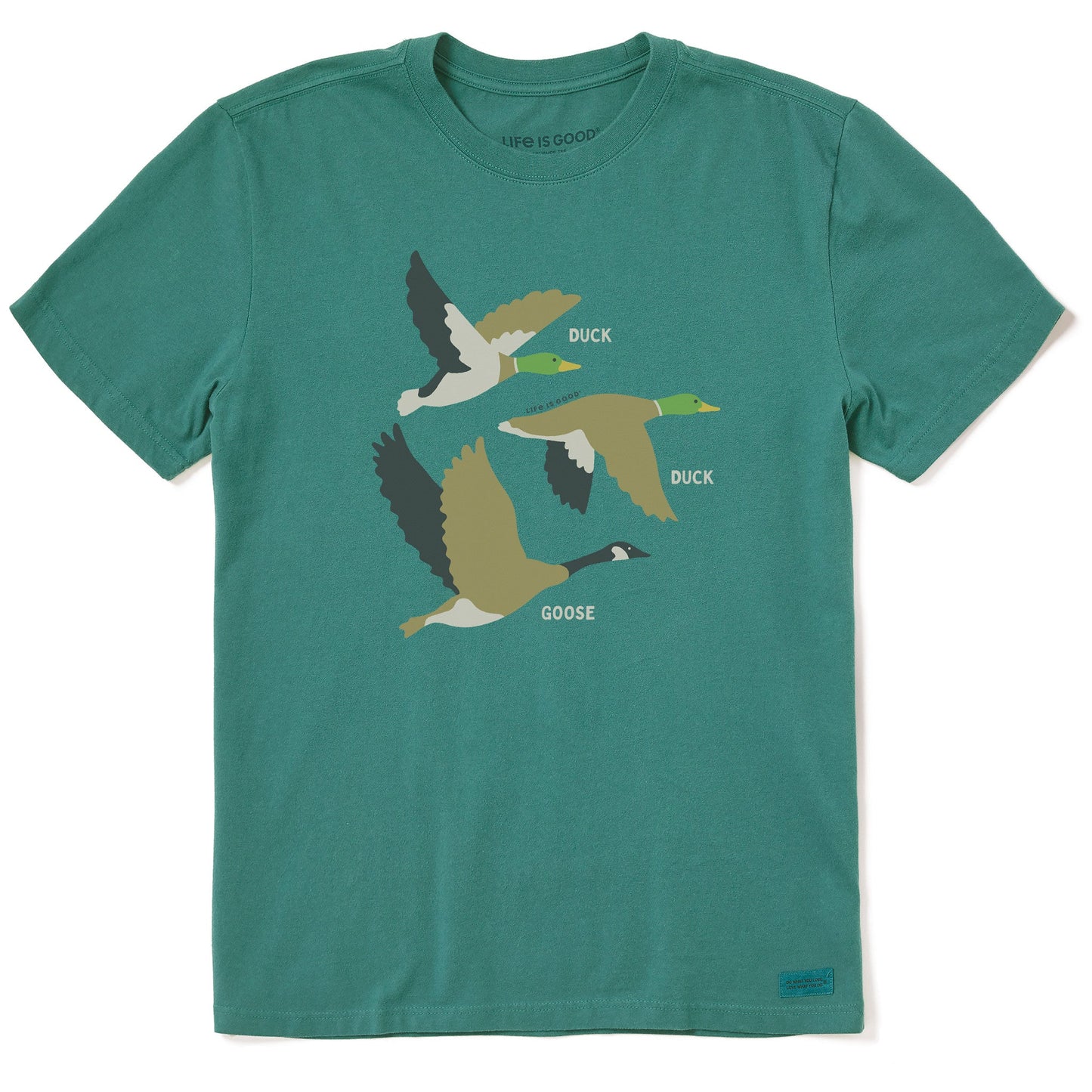 Men's Duck Duck Goose Short Sleeve Crusher Tee