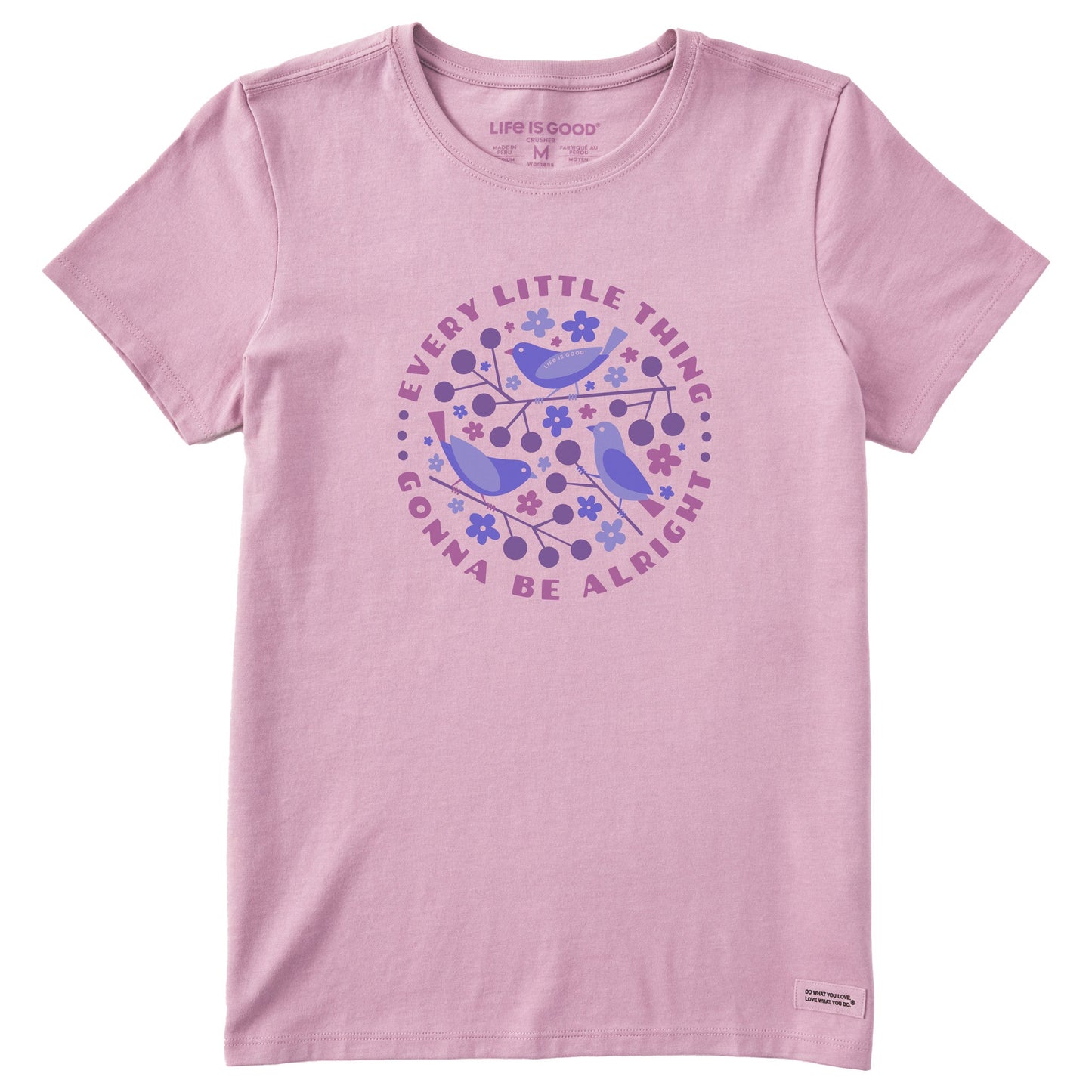 Women's Crafty Three Little Birds Short Sleeve Tee