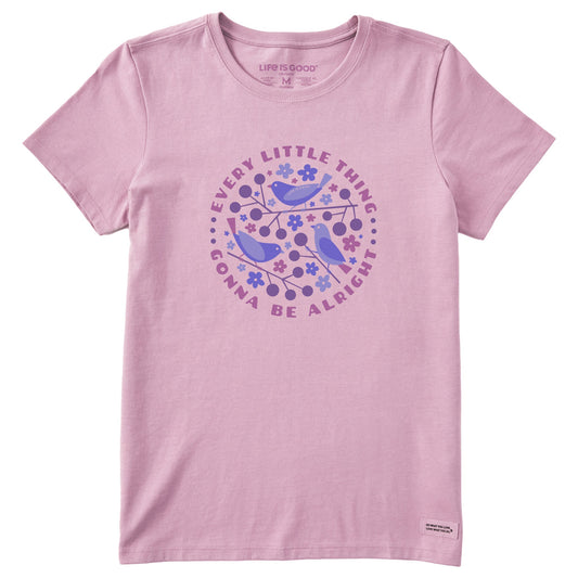 Women's Crafty Three Little Birds Short Sleeve Tee
