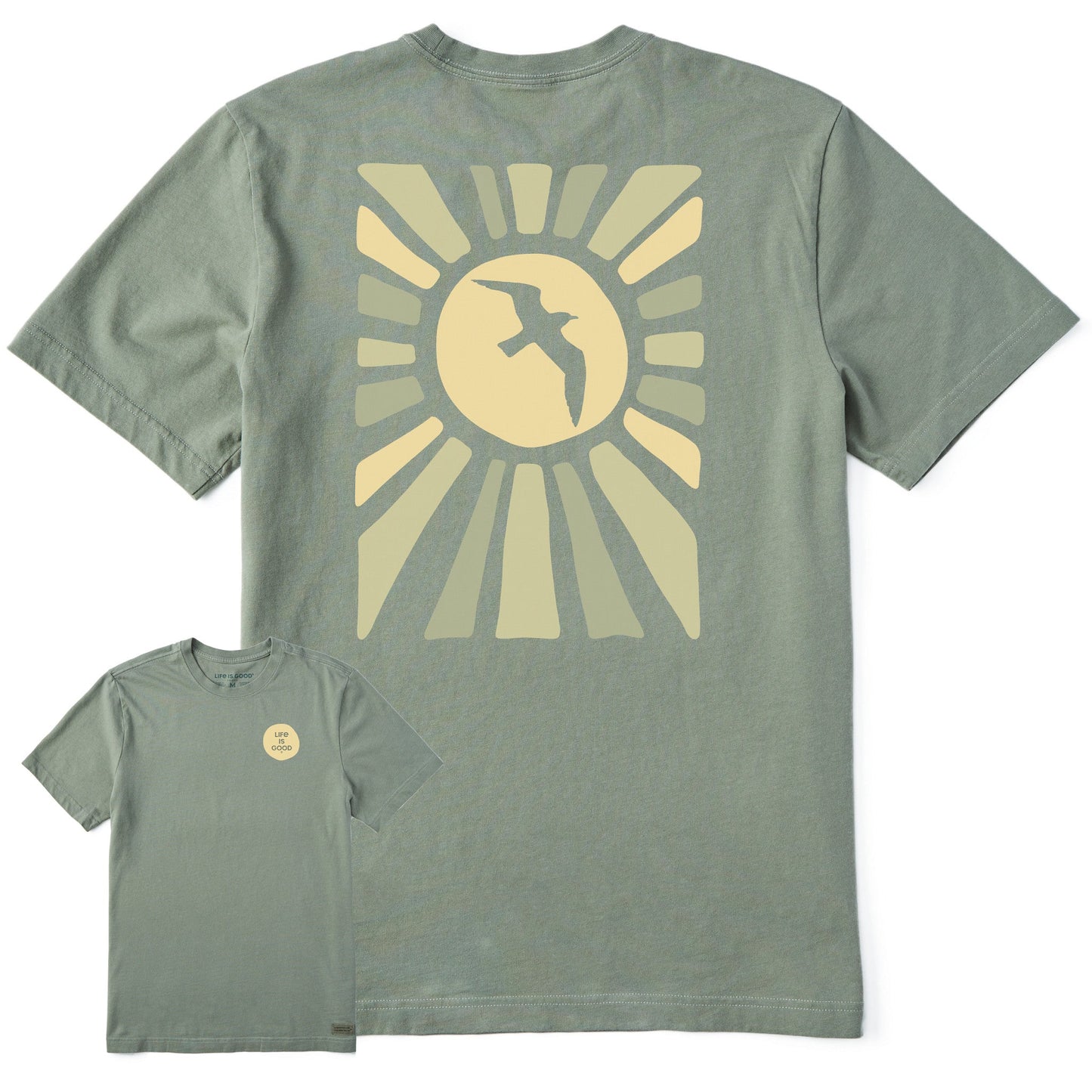Men's Sunburst Bird Short Sleeve Tee
