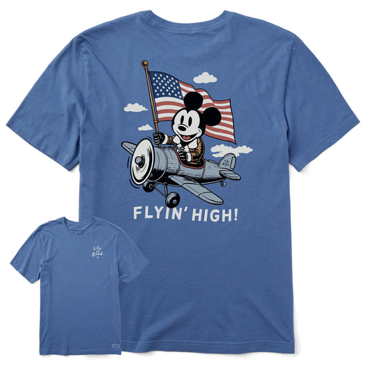 Men's Flyin' High Steamboat Willie Short Sleeve Tee