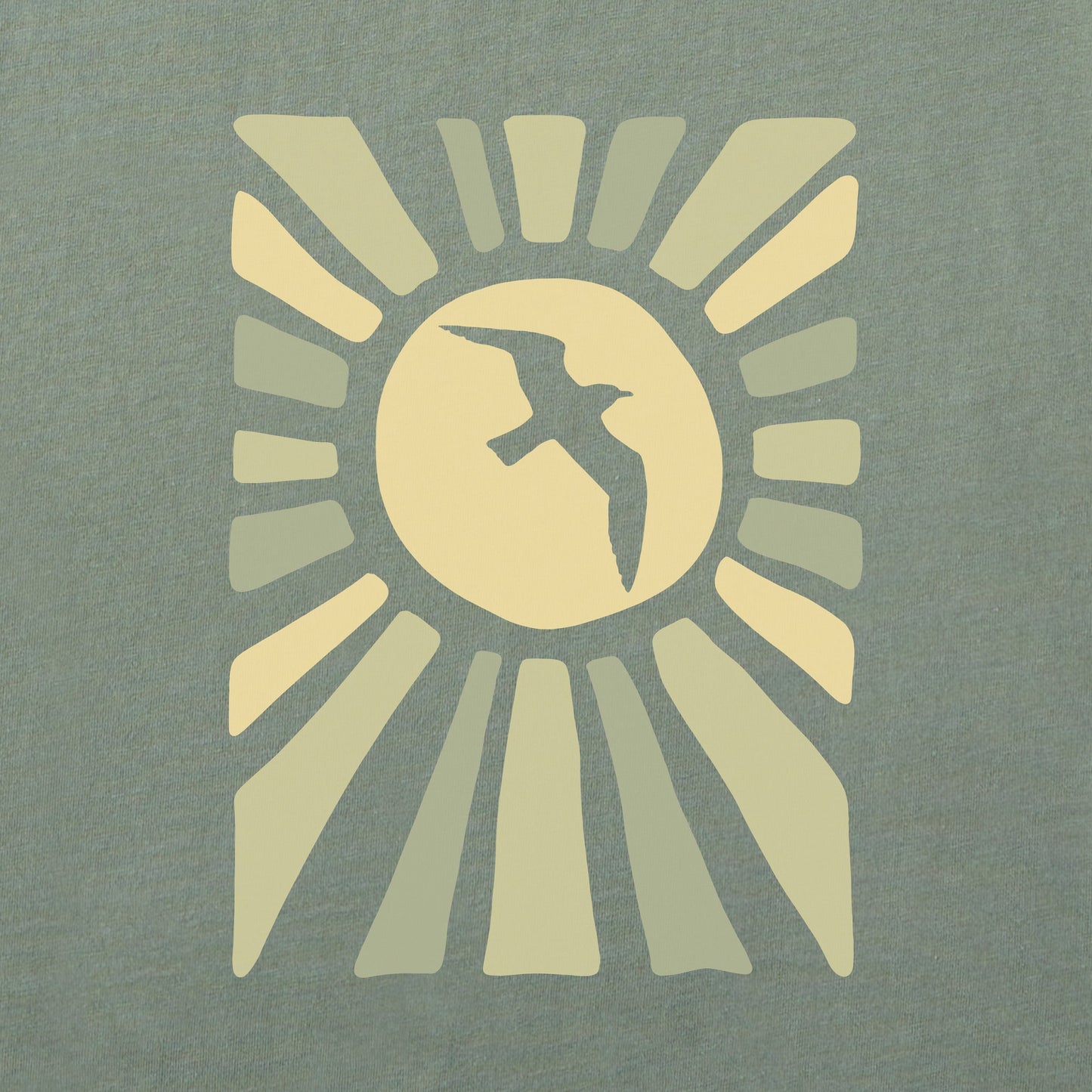 Men's Sunburst Bird Short Sleeve Tee