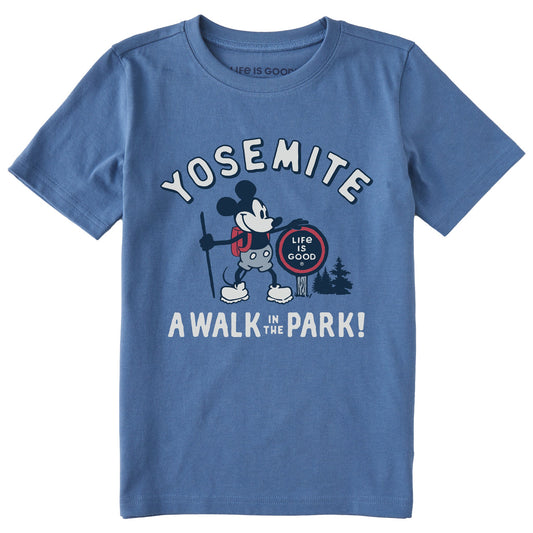 Kids Yosemite Walk in the Park Short Sleeve Crusher Tee