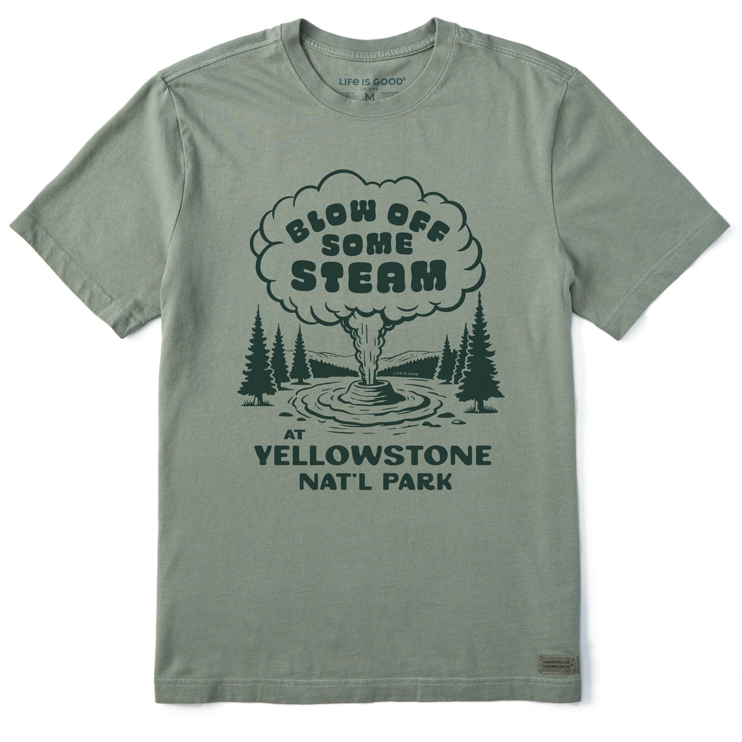 Men's Blow Off Some Steam Yellowstone Short Sleeve Tee