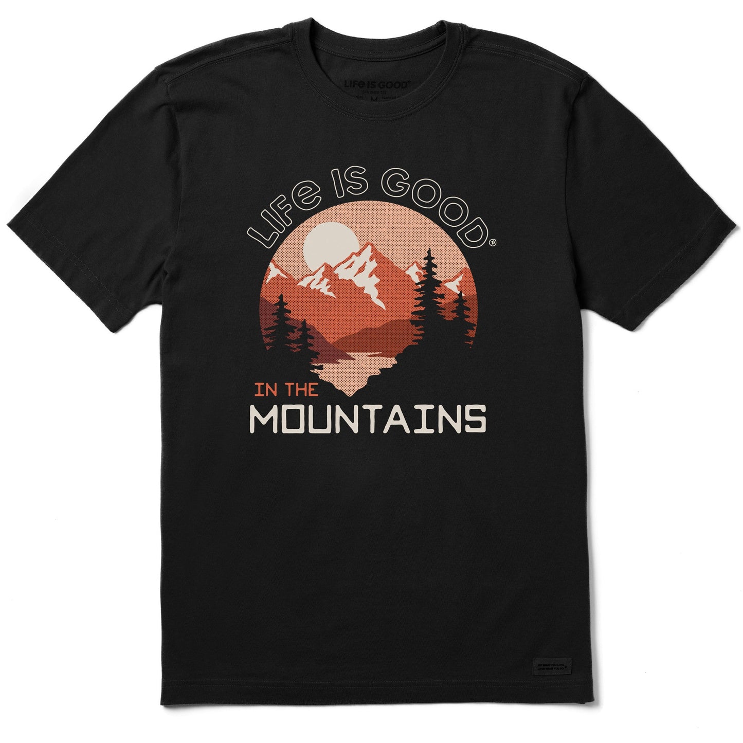 Men's Life is Good in the Mountains Short Sleeve Tee
