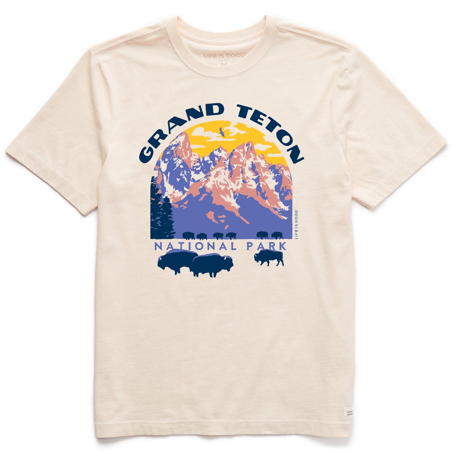 Men's Grand Tetons Short Sleeve Crusher Tee