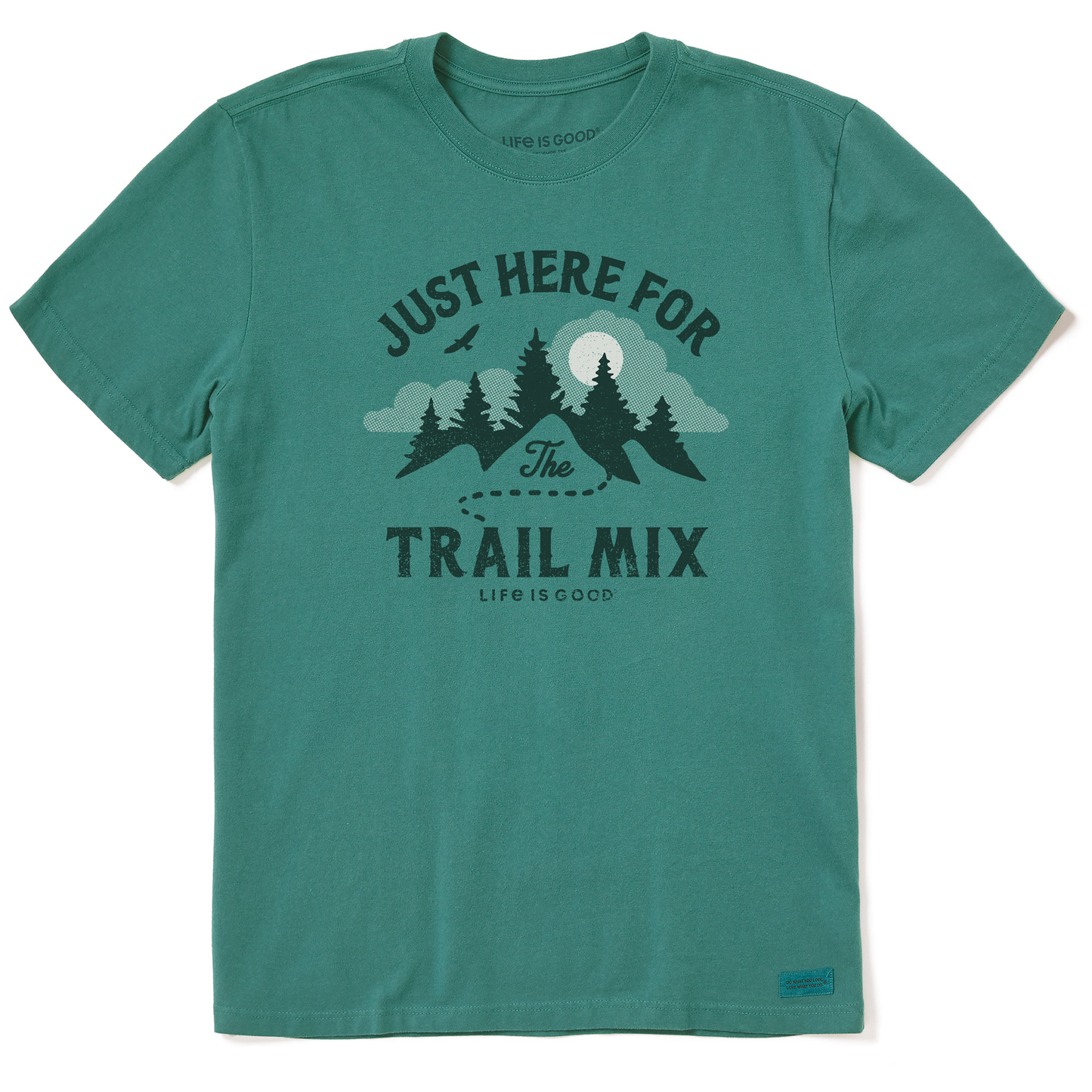 Men's just here for the Trail Mix Short Sleeve Tee